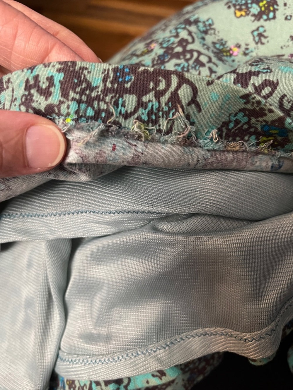 Lindy Bop 2XL Dress Fit Flare Floral Green Flowers Abstract Sleeveless Gathers - Picture 15 of 15